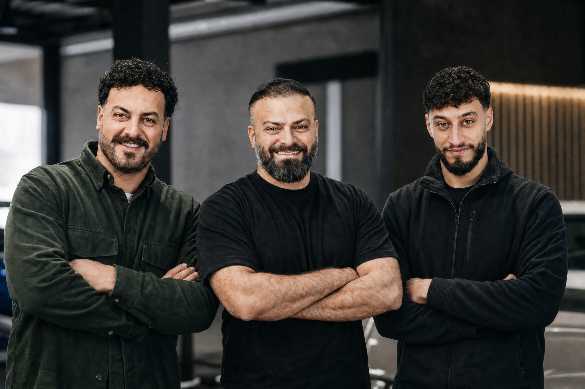 Das Team von Ingenieurbüro Salman in der Werkstatt
